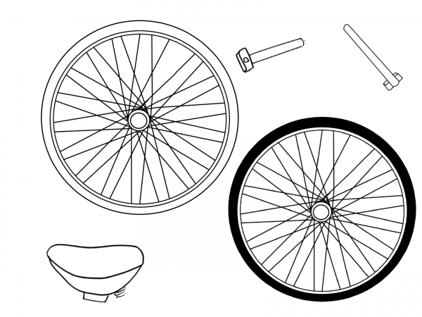 自転車部品①